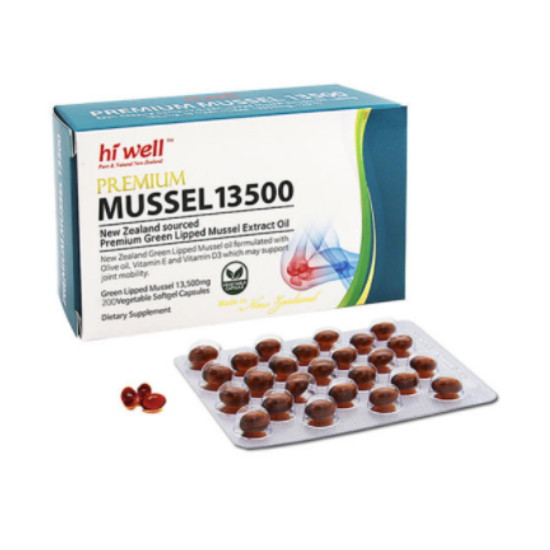 프리미엄 초록입홍합 13500 200캡슐 (해외)