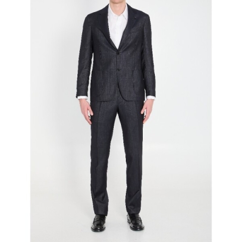 라르디니 노치 라펠 핀 울 블렌드 수트 PA6301E PAIF66417 850_이미지