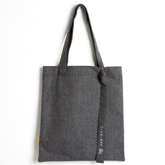 옐로우스톤 숄더백 KNOTS ECOBAG 다크그레이_YS2077DG_이미지