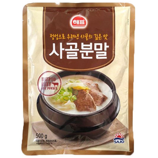 해표 사골 분말 500g이미지입니다. 누르면 해당 게시물로 새창이동합니다.