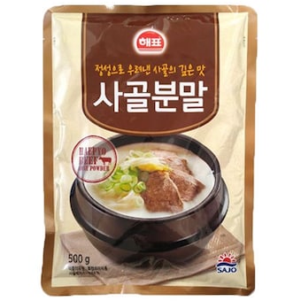 해표 사골 분말 500g