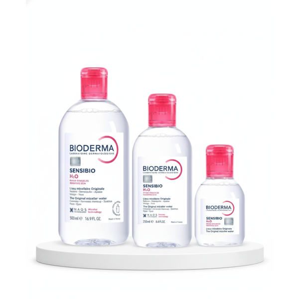 바이오더마 센시비오 H2O 클렌징 워터 500ml x 250ml + 100ml (1세트)