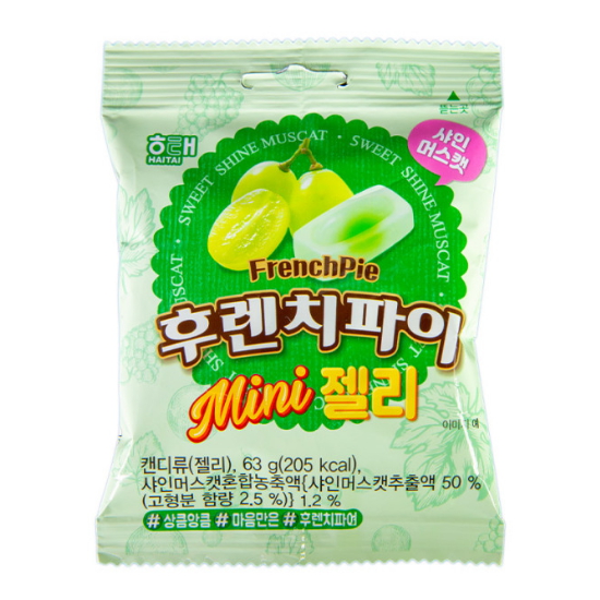 후렌치파이 젤리 샤인머스켓 63g
