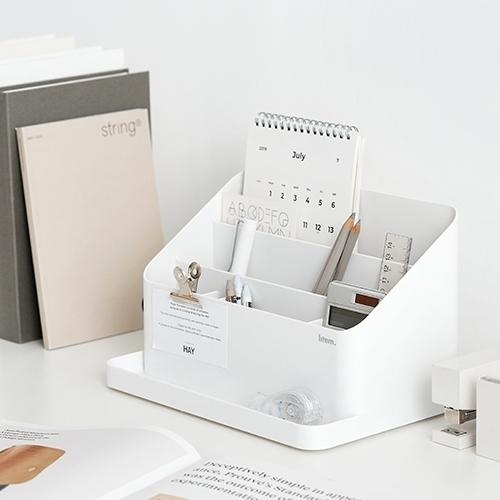 데스크 탑 홀더 책상 화장대 정리 수납함