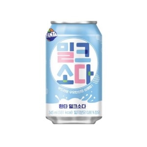 코카콜라음료 밀크소다 암바사 345ml (24개)_이미지