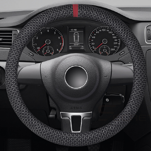 평화자동차  시크릿 실버 메쉬 핸들커버