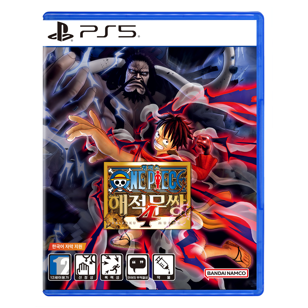 반다이남코 원피스 해적무쌍 4 한글판 (PS5, 패키지디스크)
