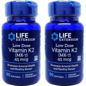 라이프익스텐션 로우도스 비타민K2 90캡슐 (2개)_이미지