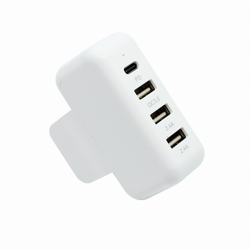 리버네트워크 NEXI NX-P1002A USB3.1 Type-C Adapter 4포트 확장 어댑터_이미지