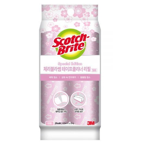 대형 클린컷 테이프클리너 체리블라썸 리필 2개