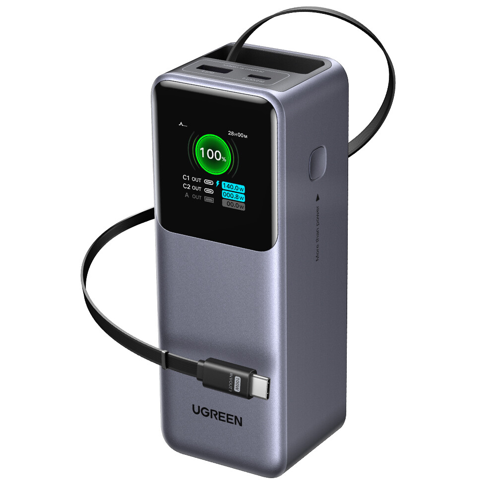 UGREEN PD PPS 100W 넥소드 릴케이블 보조배터리 U-55987 20000mAh_이미지
