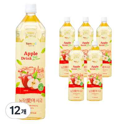 탐사 농장애 사과주스 1.5L (12개)_이미지