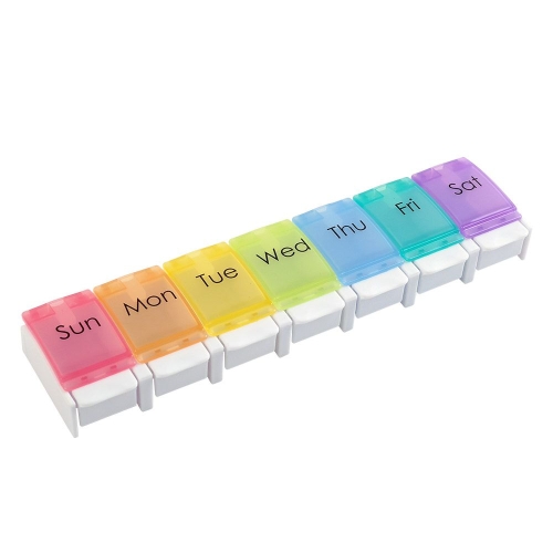 Coms 알약 케이스 원터치 7분할 알약 통_이미지