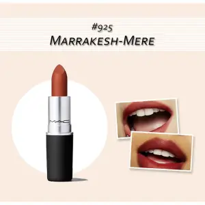 MAC 925 마라케쉬 미어 매트 레트로 립 파우더 키스 3g (1개)_이미지