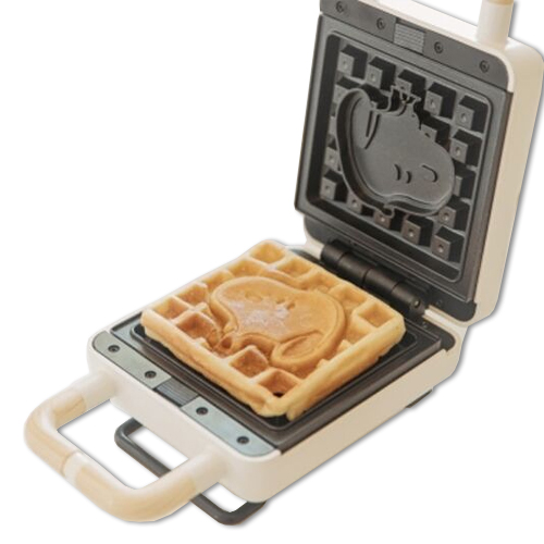 PEANUTS 스누피 레트로 타이머 와플 샌드위치 메이커