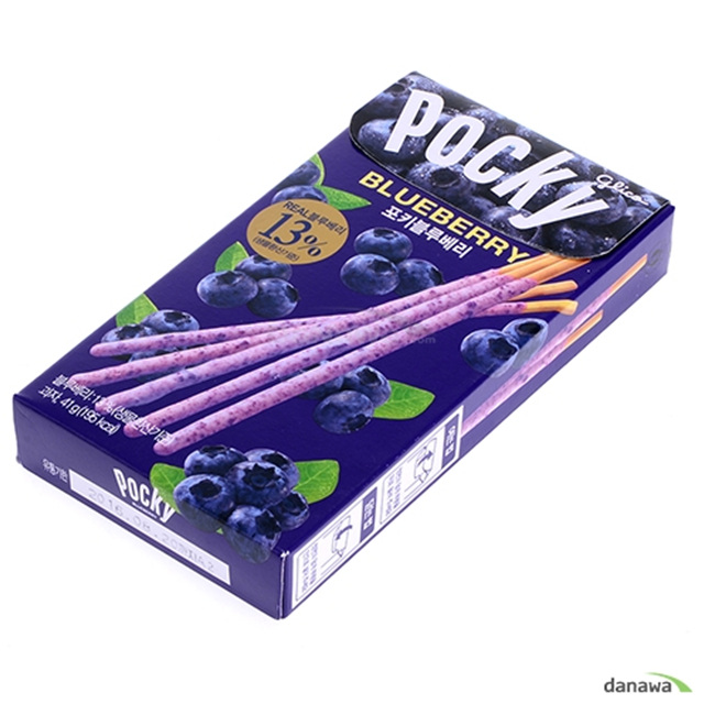 해태제과 포키 블루베리 41g (3개)_이미지