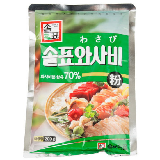 솔표식품 와사비 200g (1개)