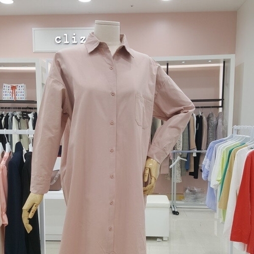 클리지 면롱셔츠원피스CJ2WOP12-17F_HDD 행담도서