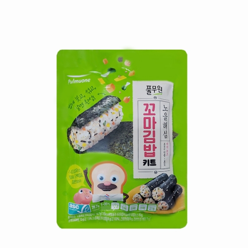 풀무원 노을 해심 꼬마김밥 키트 39.7g (5개)_이미지
