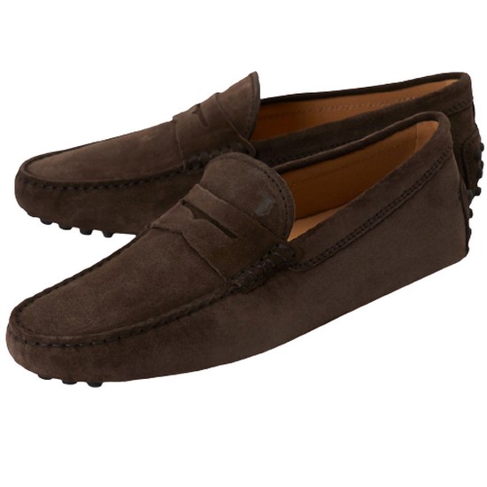 토즈 고미노 스웨이드 드라이빙 슈즈 XXM64C00640RE0S800