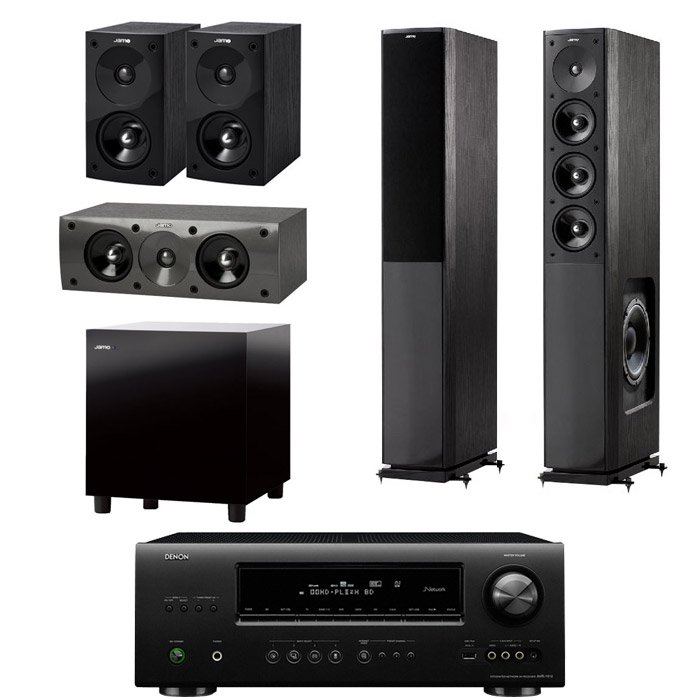 야모 S608 5.1채널 + 데논 AV리시버 (AVR-1912, SUB-210)_이미지