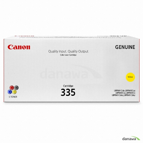 Canon  정품 CRG-335Y 노랑