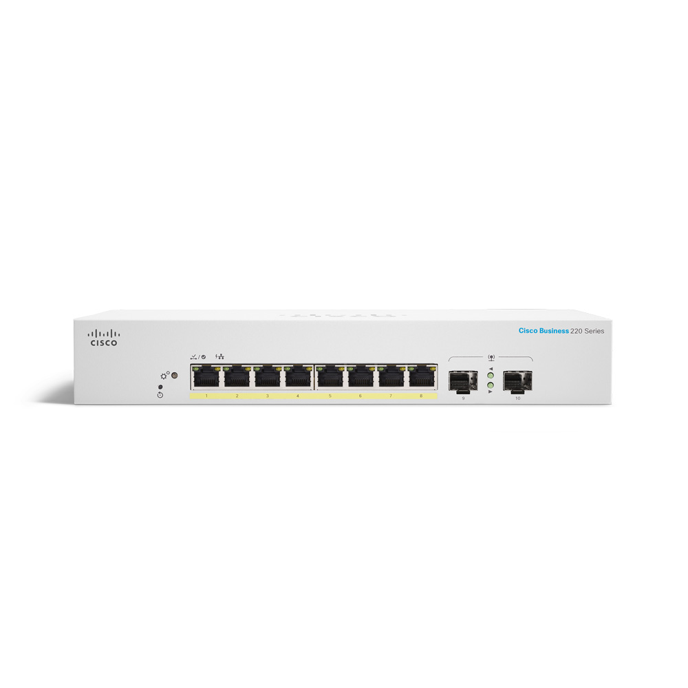 CISCO CBS220-8P-E-2G-EU 스위치허브_이미지