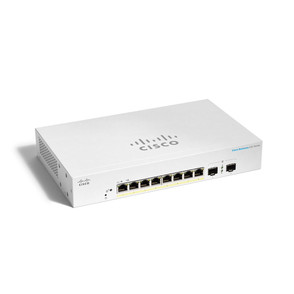 CISCO CBS220-8P-E-2G-EU 스위치허브_이미지