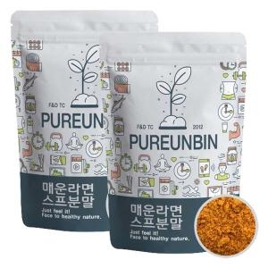푸른빈 매운 라면스프 분말 가루 2개 500g