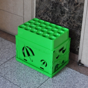 원터치 접이식 매직 우산꽂이