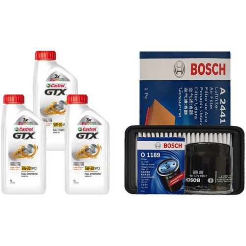 캐스트롤 GTX SP/C3 5W30 3L + 보쉬필터 기아 올뉴 모닝 TA 가솔린