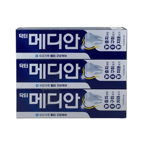 아모레퍼시픽 메디안 닥터메디안 멀티 치약 120g (3개)