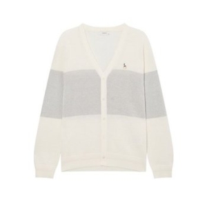 헤지스 화이트 패턴배색 면혼방 가디건 HZSW4D951OW이미지입니다. 누르면 해당 게시물로 새창이동합니다.