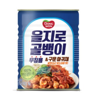 동원F&B 을지로 <b>골뱅이</b>&구운아귀채 무침용 300g
