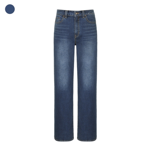 여성 DBL 롱 와이드 데님 RP3D01J3