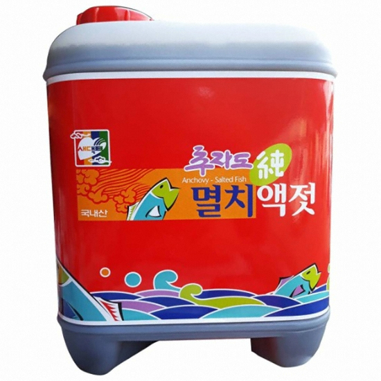 새댁표 추자도 멸치액젓 A급 9kg (1개)_이미지