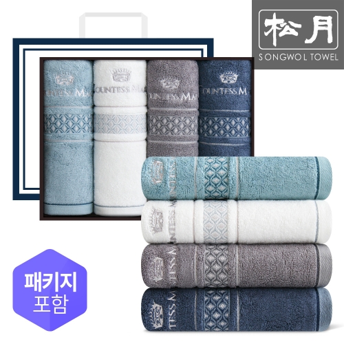 송월타월  CM 컨셉 혼방 호텔수건 160g