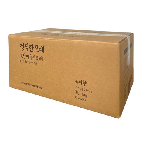 정직한 두부모래 녹차향 7L (6개)_이미지