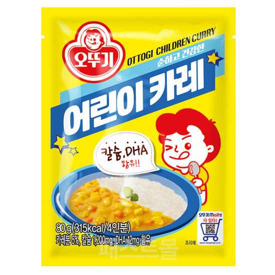 오뚜기  어린이카레 80g[5개]