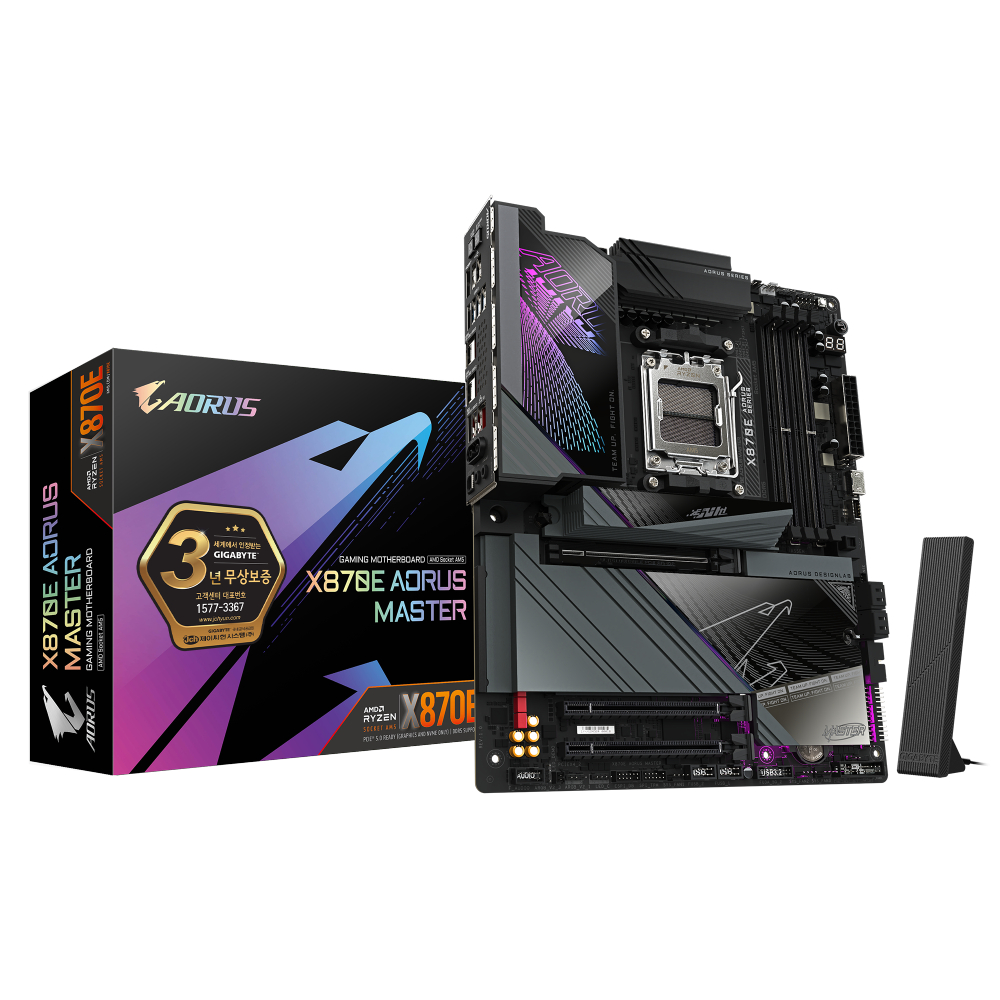 GIGABYTE X870E AORUS MASTER 제이씨현_이미지