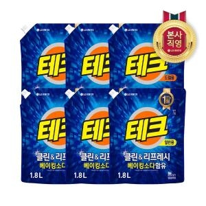 테크 클린 앤 리프레시 일반용 리필 1.8L (6개)_이미지
