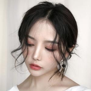 GTS43677 S컬 옆머리 똑딱이 부분가발 3p 여신머리 헤어피스_이미지