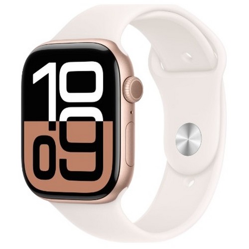 APPLE 워치 시리즈10 42mm 로즈골드 알루미늄이미지입니다. 누르면 해당 게시물로 새창이동합니다.