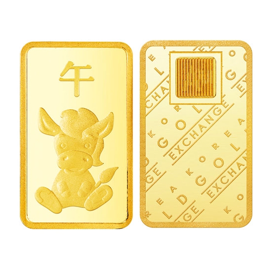 한국금거래소 말 골드바 3.75g_이미지