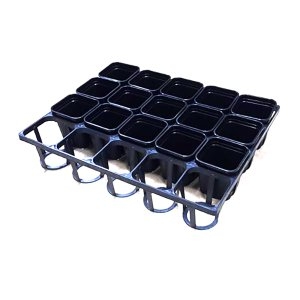 연결구사각20구 플라스틱화분 비닐포트 화분 모종