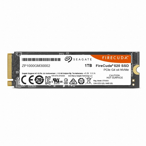 Seagate 파이어쿠다 520 M.2 NVMe (1TB)_이미지