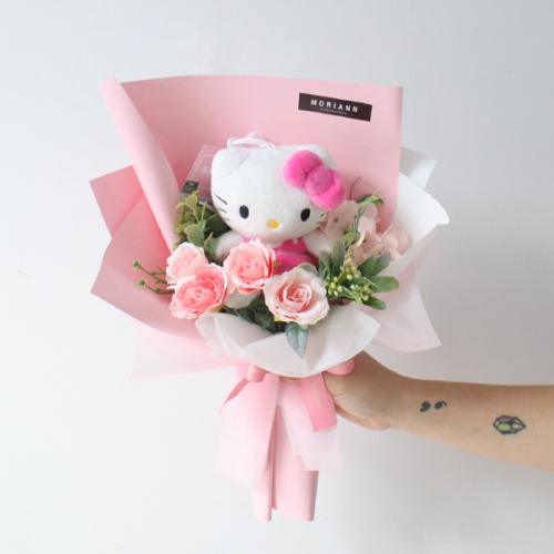 모리앤 산리오 인형꽃다발 헬로키티_이미지