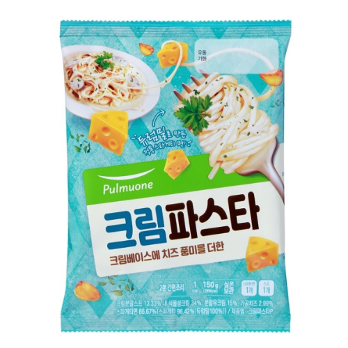 풀무원 크림 파스타 150g이미지입니다. 누르면 해당 게시물로 새창이동합니다.