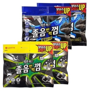 롯데제과 잠이 확깨는 졸음껌 리필 2봉 + 울트라파워 리필 2봉_이미지