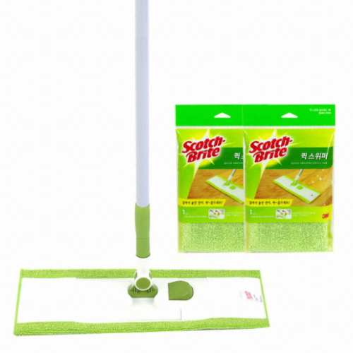 퀵스위퍼 막대걸레 + 리필패드 2개